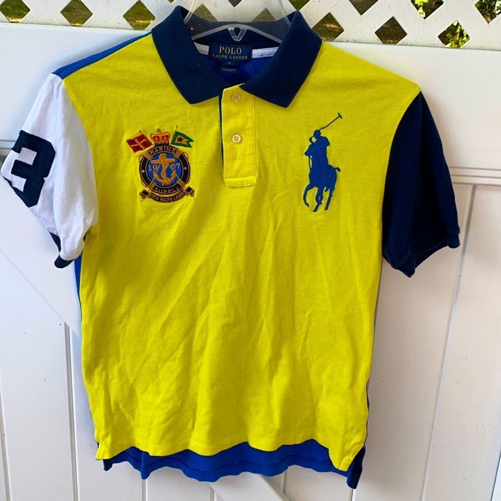 Polo kids multicolored polo size: M 10-12